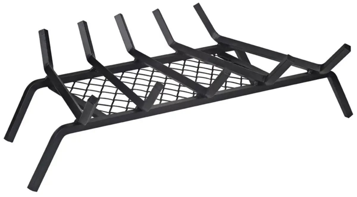 Simple Spaces LTFG-W23 Fireplace Grate With Ember Retainer