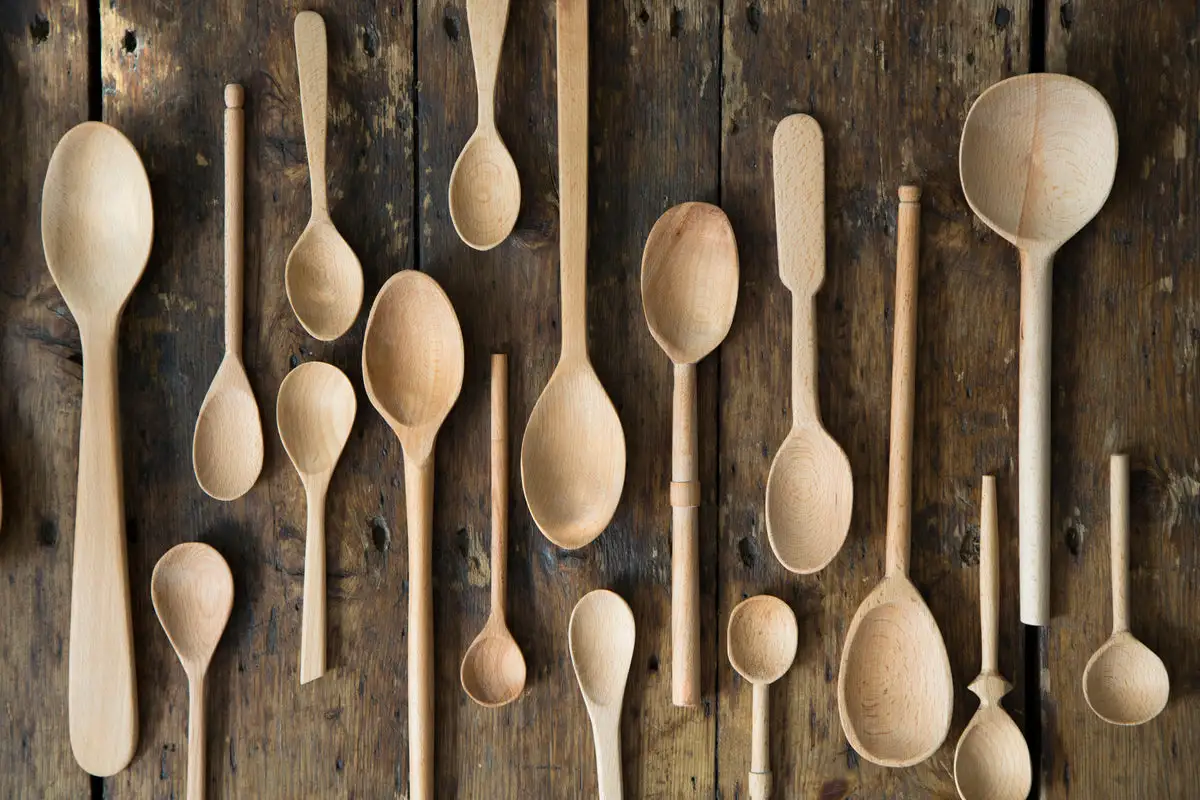 Sir Madam WSB01-BWD Baker's Dozen Wooden Spoons