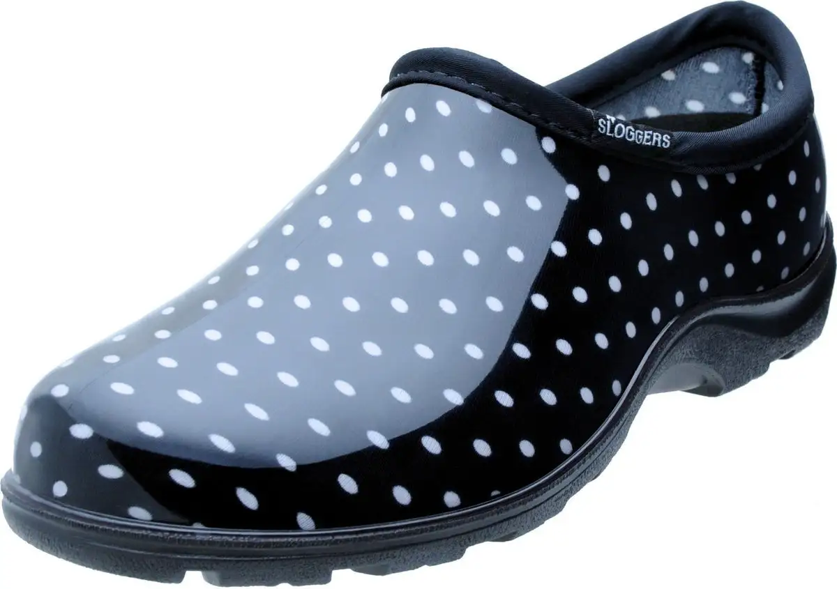 Sloggers 5113BP08 Polka Dot Collection Women's Rain & Garden Shoe