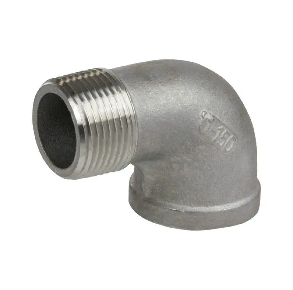 Smith Cooper S3014SE020B Stainless Steel Street Elbow