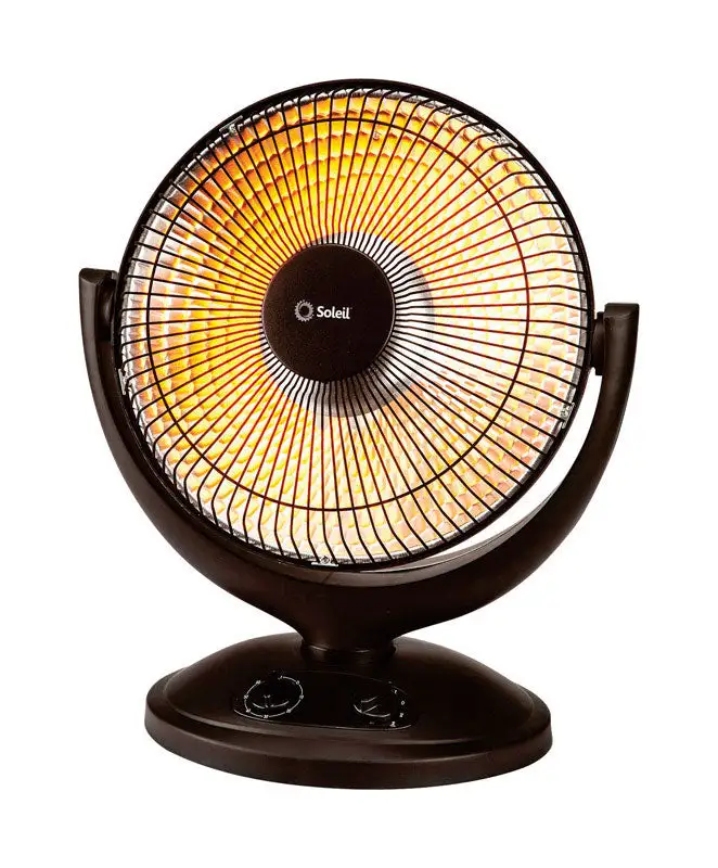 Soleil DF1015 Oscillating Parabolic Dish Heater