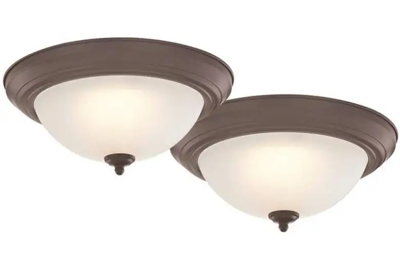 Soundbest ZD13-BN-C Flush Mount LED Ceiling Light Fixture