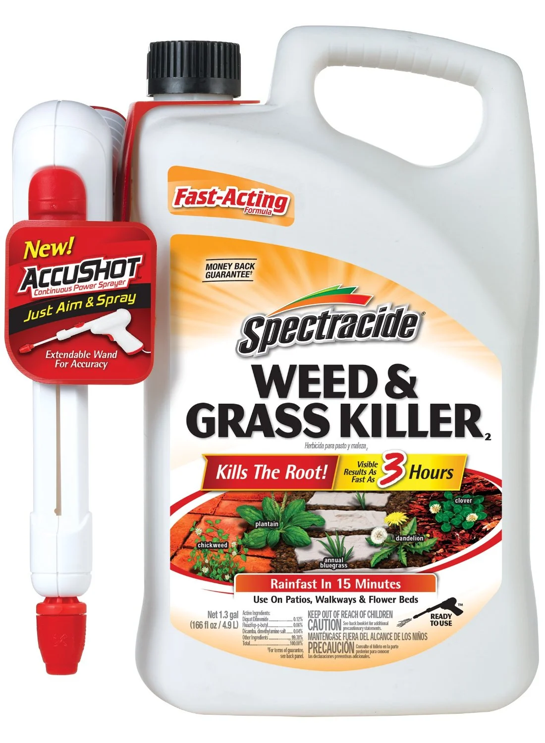 Spectracide HG-96370 Weed and Grass Killer AccuShot Power Spray