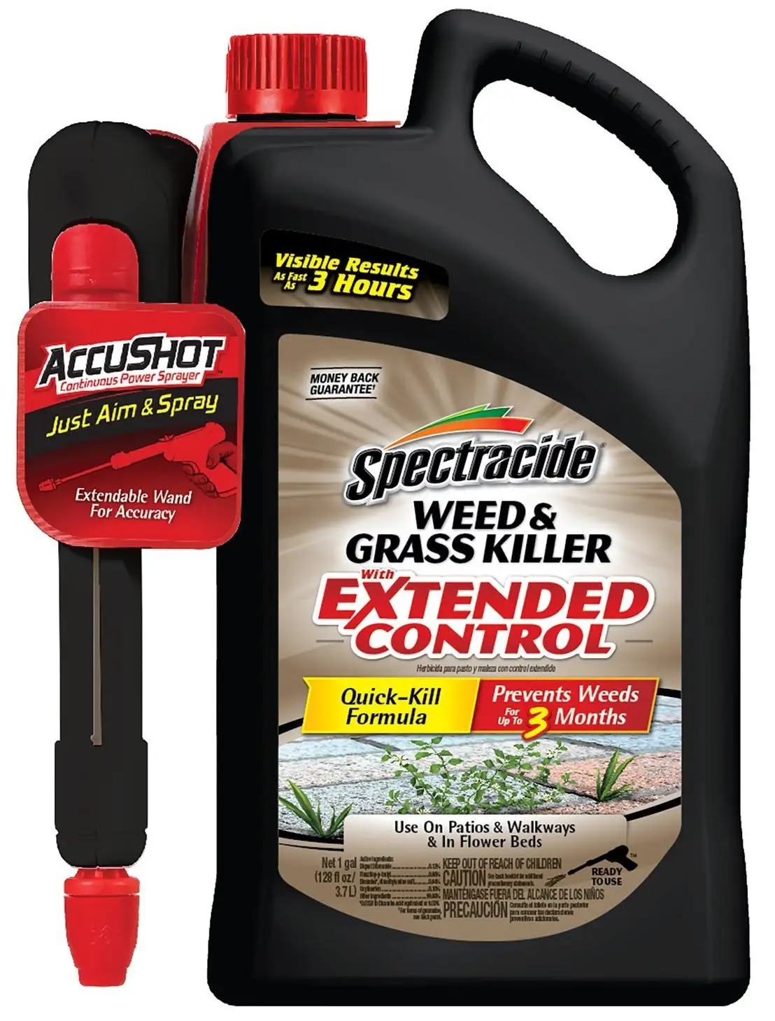 Spectracide HG-96462 Weed & Grass Killer with Extended Control AccuShot Sprayer