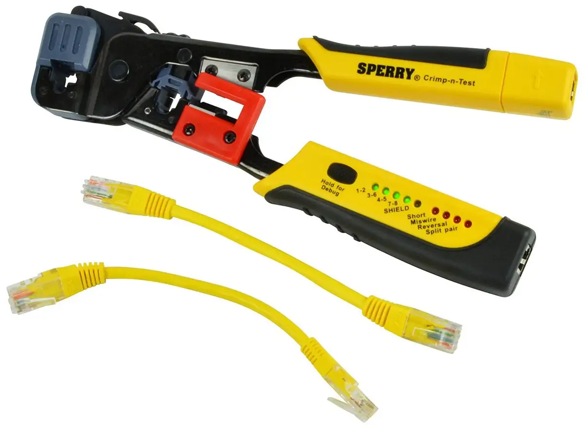 Sperry GMC-3000 Crimper and Cable Tester