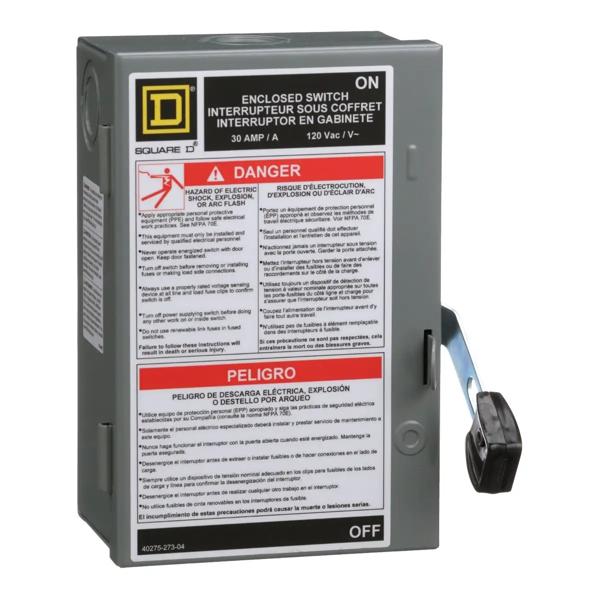 Square D L111N Safety Switch