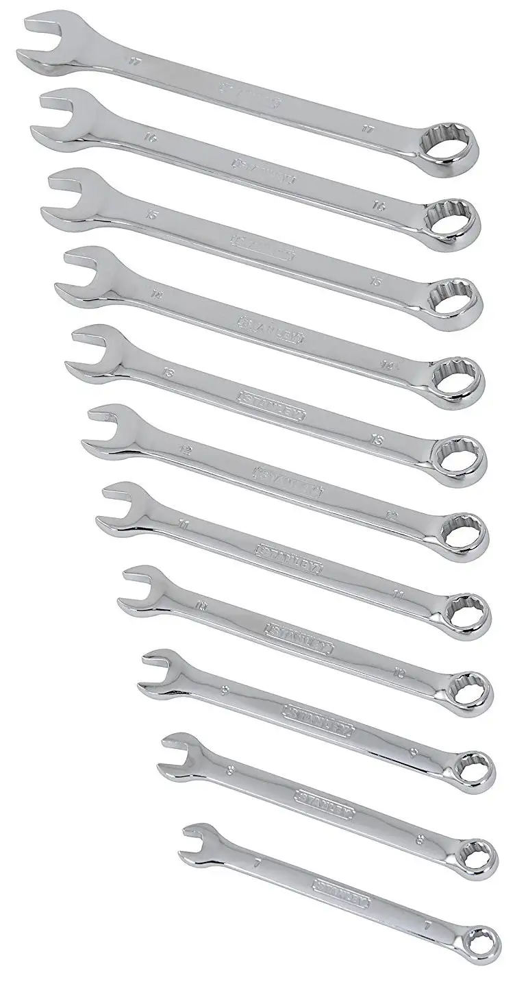 Stanley 94-386W Combination Wrench Set Metric