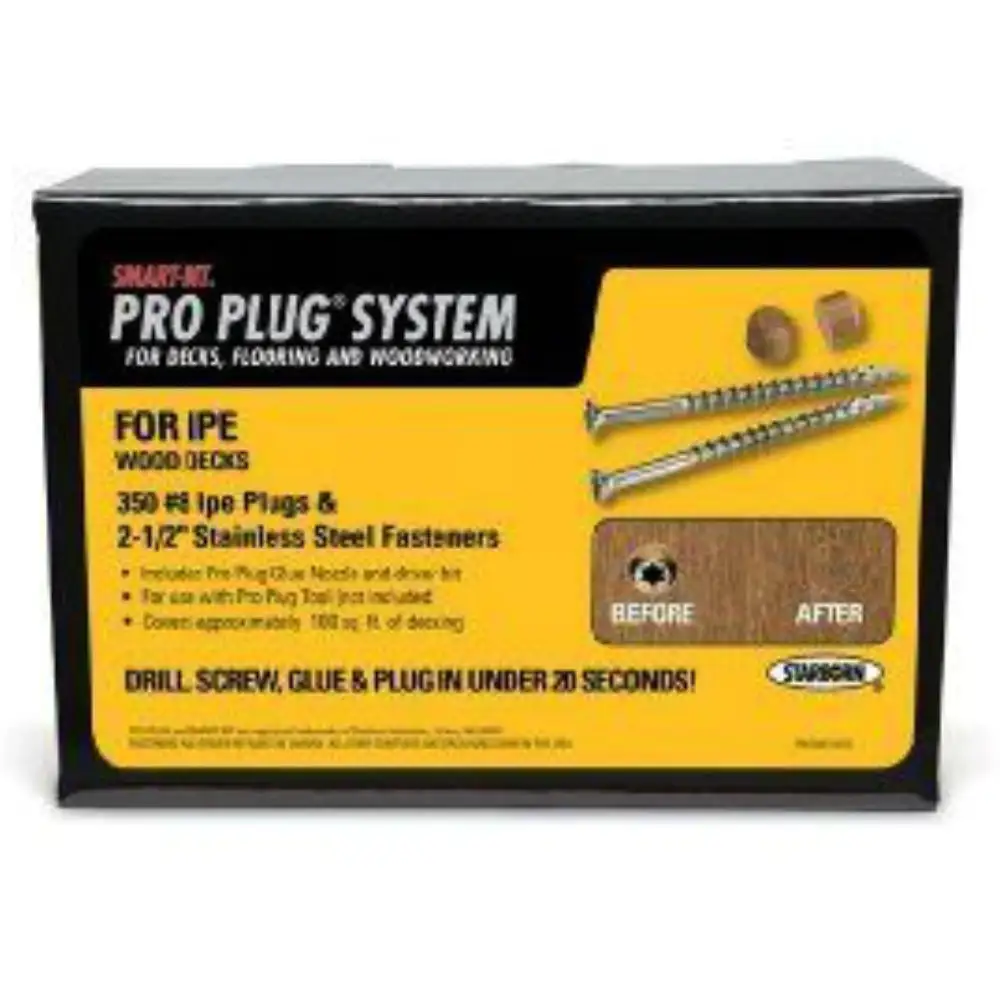 Starborn PWS08133035 Pro Plug System Wood Deck Kit