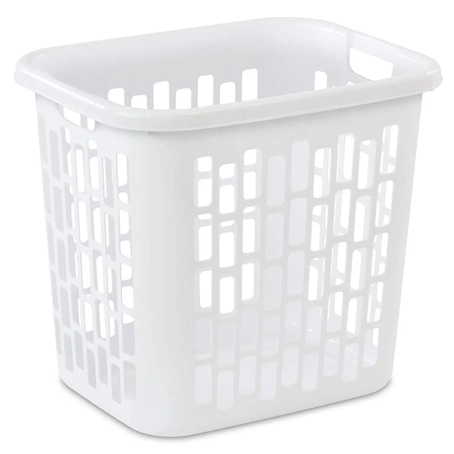 Sterilite Ultra Easy Carry Plastic Dirty Clothes Laundry Basket Hamper (12 Pack)