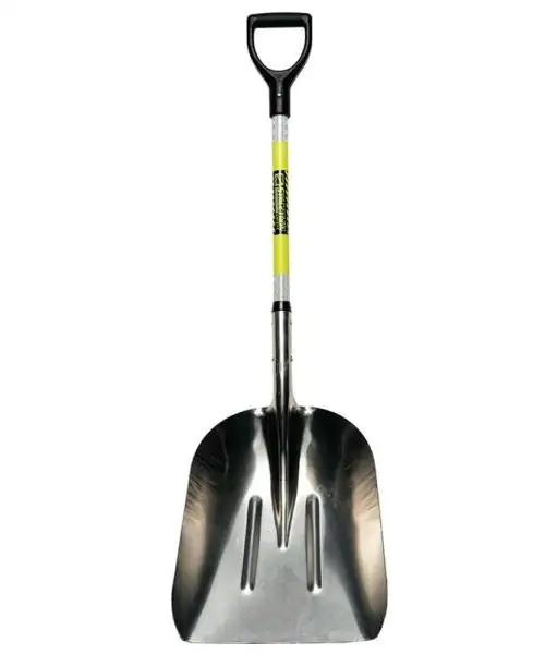 Structron 49755 Safety Fiberglass Handle Scoop Shovel