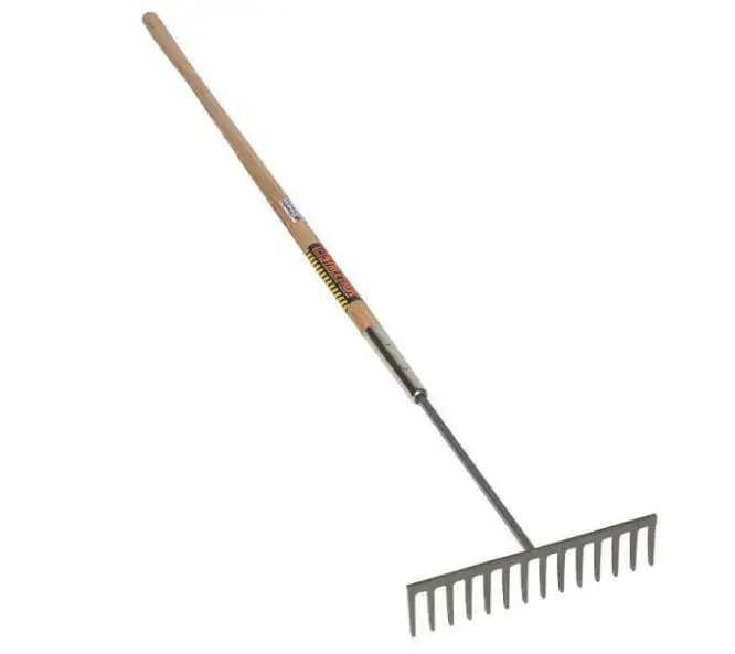 Structron 63128 14-Tine Forged Steel Asphalt Rake