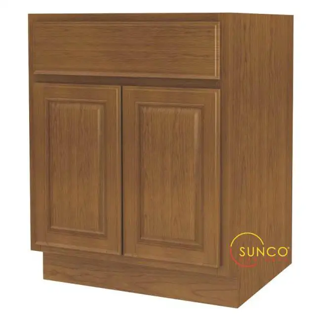 Sunco B27RT-B 2-Door Wide Base Cabinet