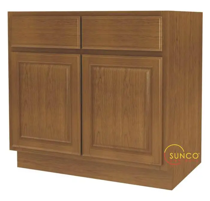 Sunco B36RT-B Two Door Base Cabinet