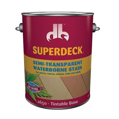 Superdeck DP-2650-4 Semi-Transparent Waterborne Stain