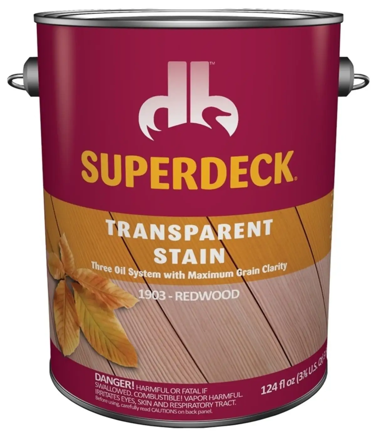 Superdeck DPI019034-16 Exterior Transparent Voc Wood Stain And Sealer