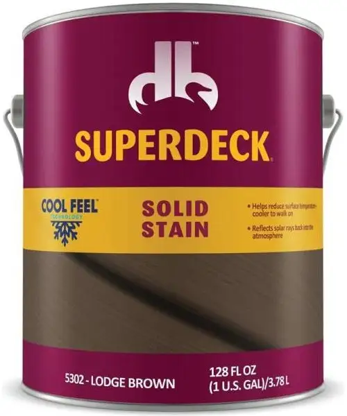 Superdeck DPI053024-16 Cool Feel Water-Based Deck Stain