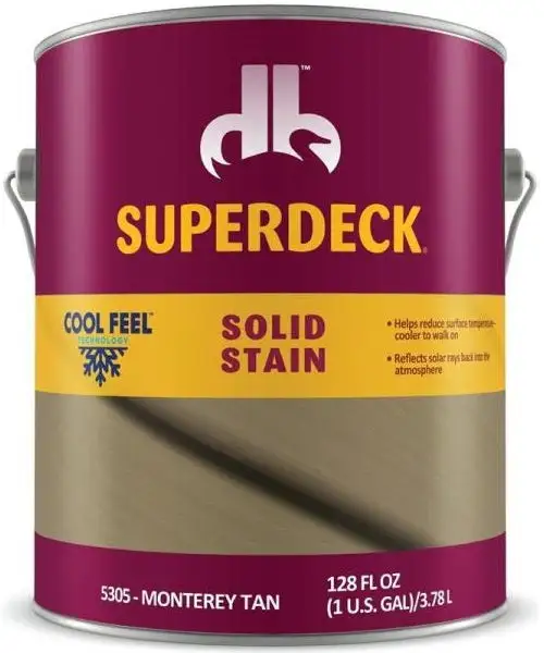 Superdeck DPI053054-16 Cool Feel Water-Based Deck Stain