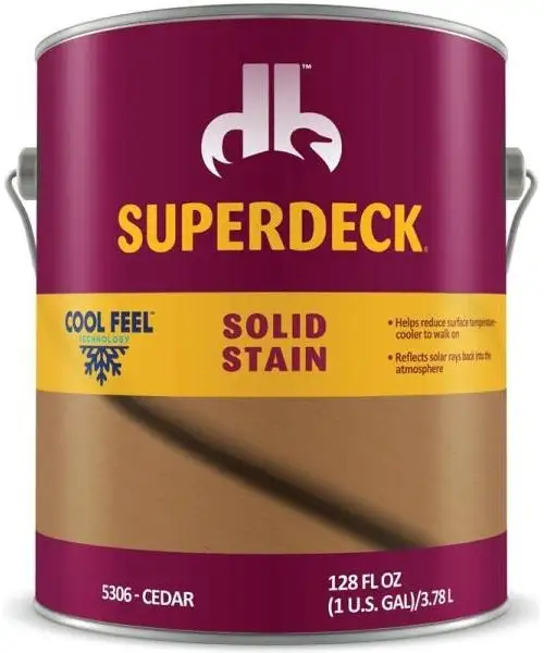 Superdeck DPI053064-16 Cool Feel Water-Based Deck Stain