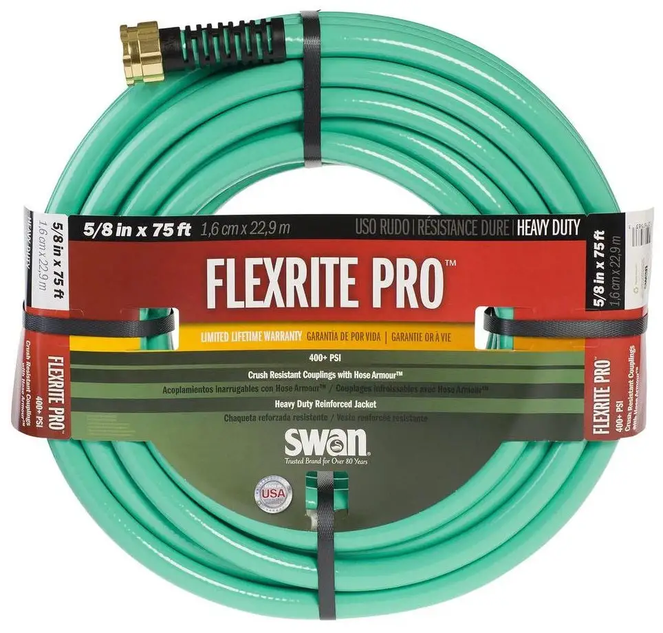 Swan FXP58075 FlexRITE Pro Heavy Duty Water Hose