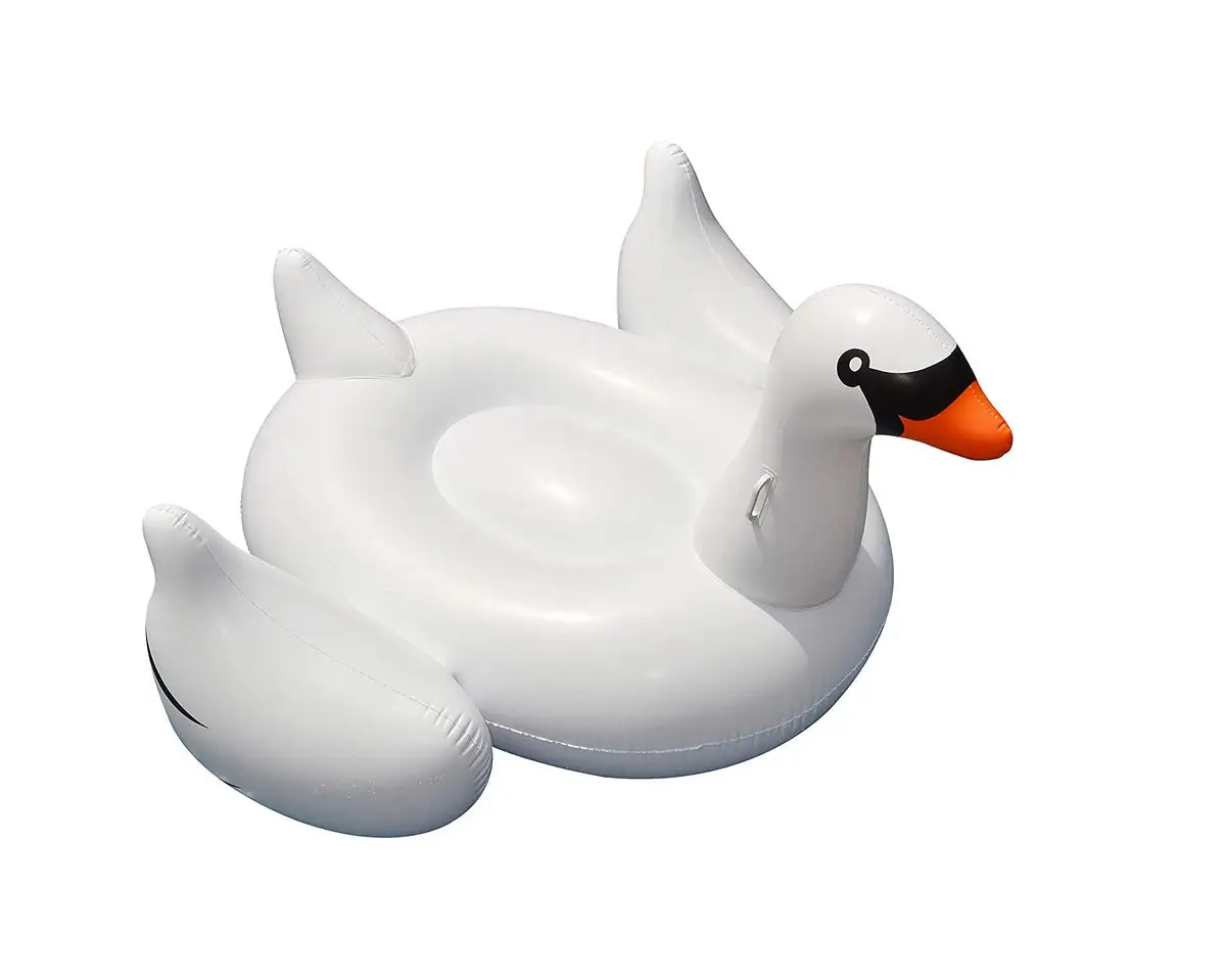 Swimline 90621 Giant Swan Inflatable Pool Toy