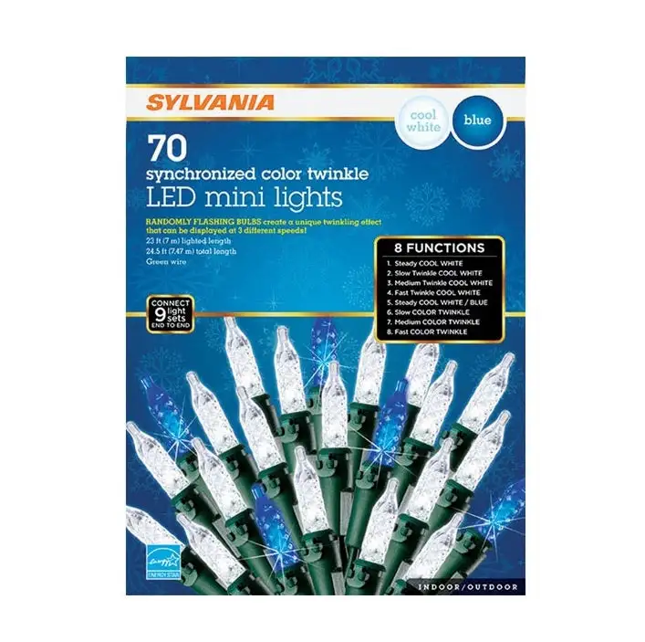 Sylvania V45170-71 Christmas LED Mini Light Set