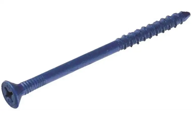 Tapcon 24565 Blue Steel Flat-Head Philips Concrete Anchors