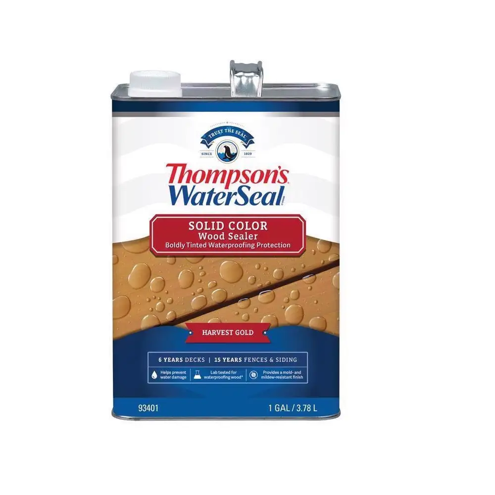 Thompson's WaterSeal TH.093401-16 Wood Sealer Waterproofing Wood Sealer