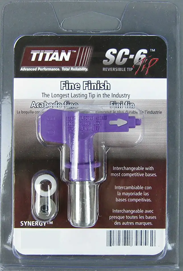 Titan 671-408 Synergy Fine Finish Airless Spray Tip