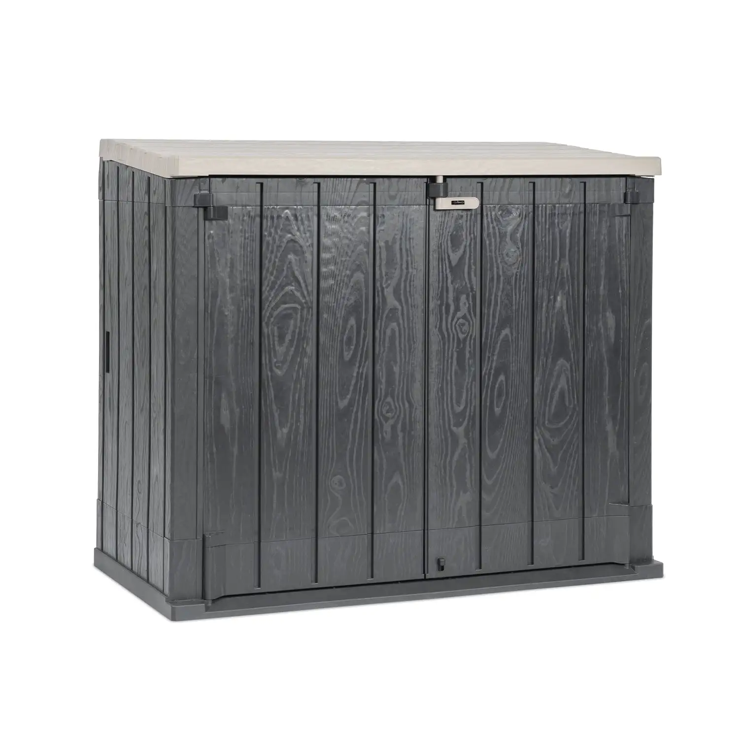 Toomax Stora Way All Weather Outdoor 5' x 3' Storage Shed Cabinet Anthracite