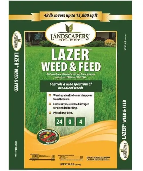 TurfCare 902729 Lazer Lawn Weed & Feed