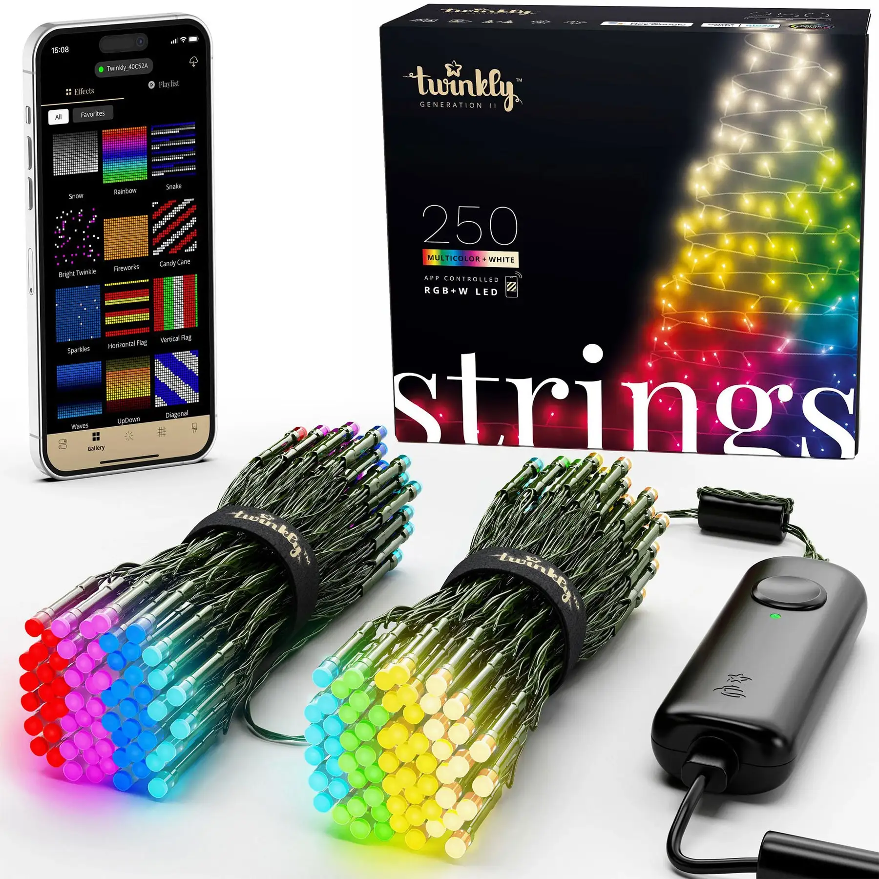 250ct Twinkly String Light