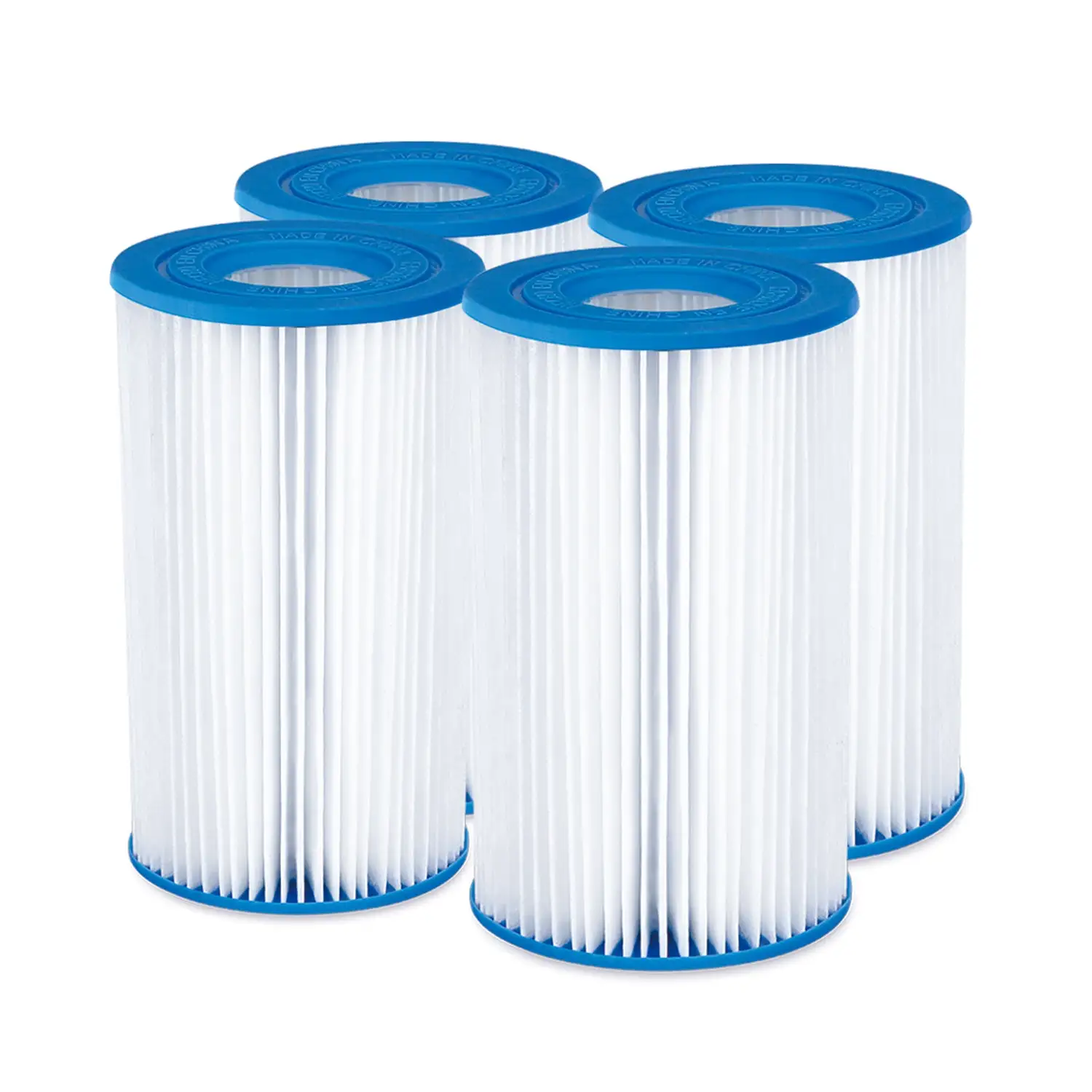 Summer Waves P57100204 Replacement Type A/C Pool & Spa Filter Cartridge (4 Pack)