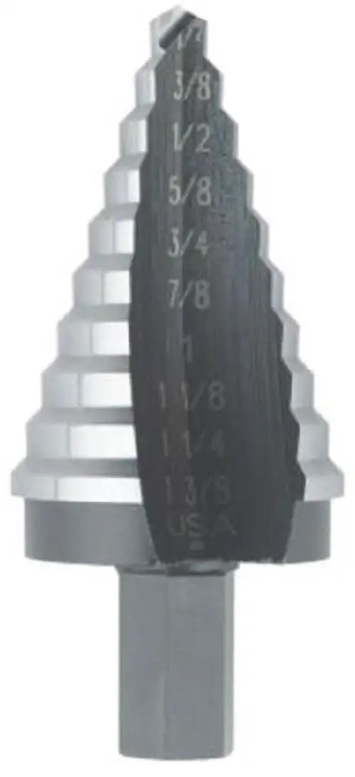 Unibit 10235 Self-Starting Step Drill Bit 1/4"-1-3/8"