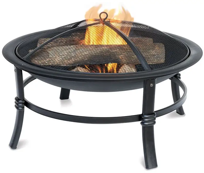 UniFlame WAD15053U Steel Firepit