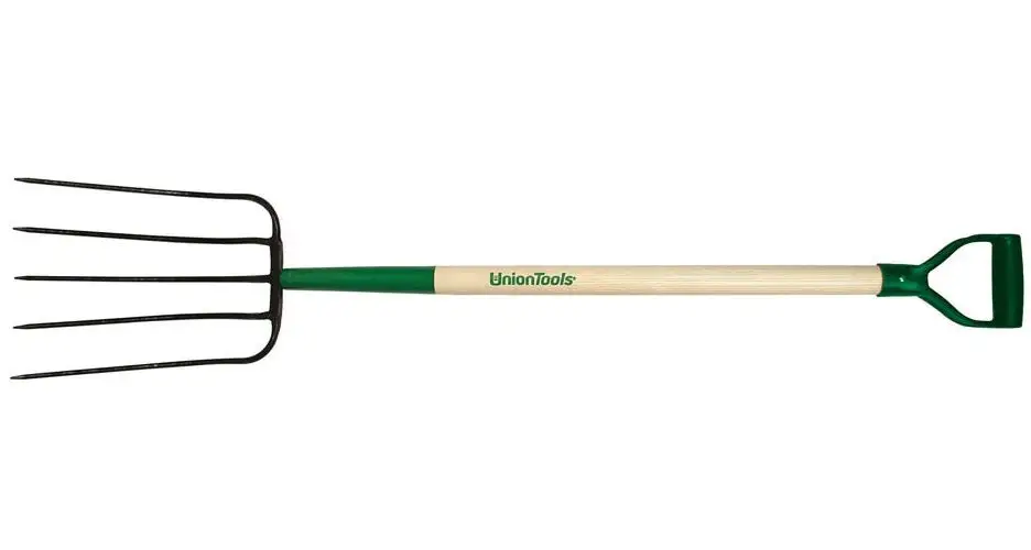 Union Tools 2827200 5-Oval Tine Compost Fork