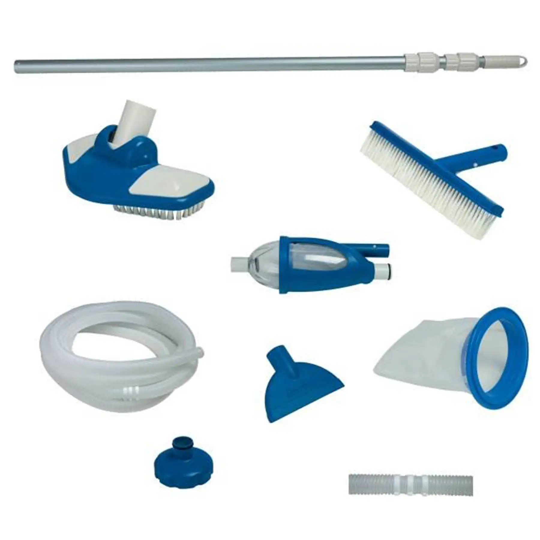 Intex Deluxe Cleaning Maintenance Swimming Pool Kit with Vacuum & Pole>28003E