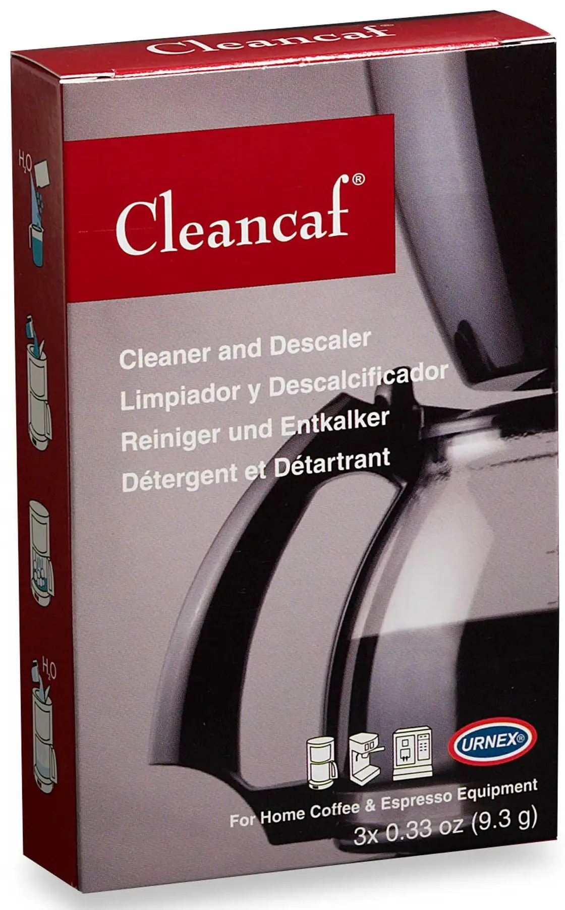 Urnex 0021PRO Cleancaf Coffee Machine Cleaner and Descaler