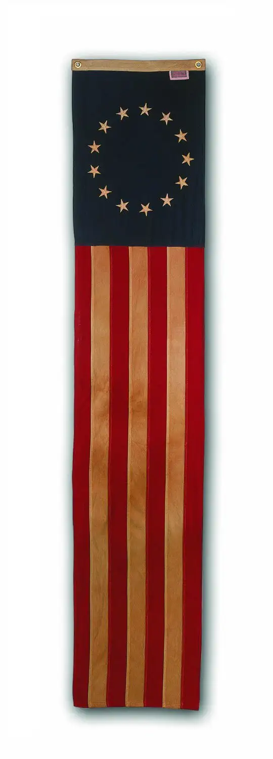 Valley Forge 62045 Antiqued 20" x 8' Cotton 13-Star Pulldown