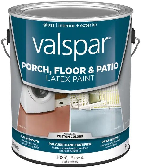 Valspar 009.0010851.007 Interior/Exterior Latex Porch & Floor Paint