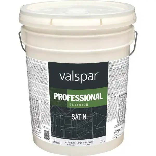 Valspar 12714 Professional Exterior Latex Paint