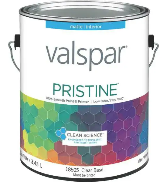 Valspar 18505 Pristine Interior Latex Matte Paint