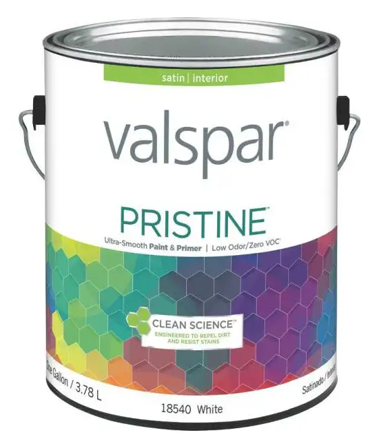 Valspar 18540 Pristine Interior Latex Satin Paint