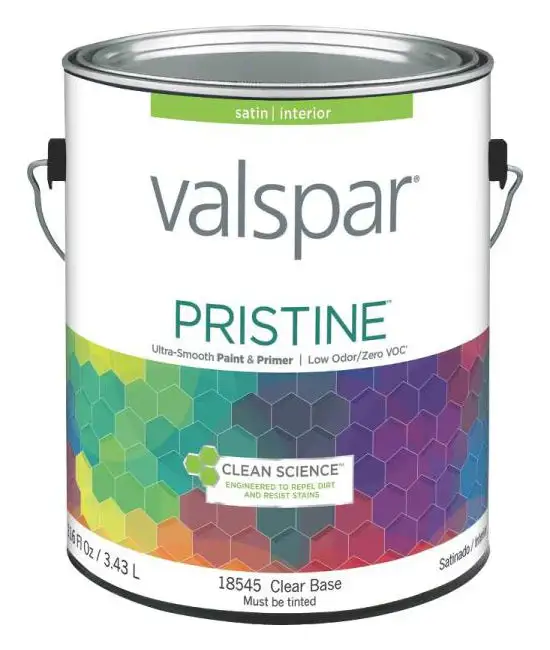 Valspar 18545 Pristine Interior Latex Satin Paint