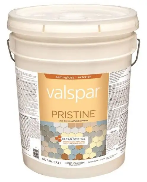 Valspar 18605 Pristine Exterior Paint/Primer