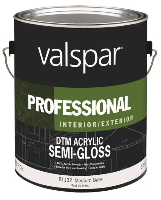 Valspar 81132 Professional Interior/Exterior Acrylic Paint