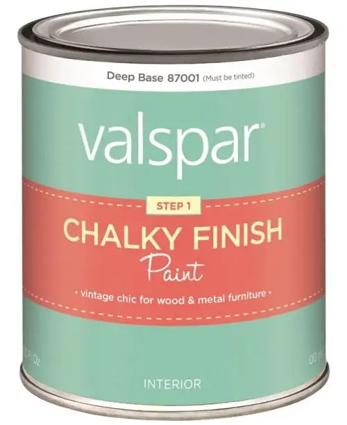 Valspar 87001 Chalky Finish Paint