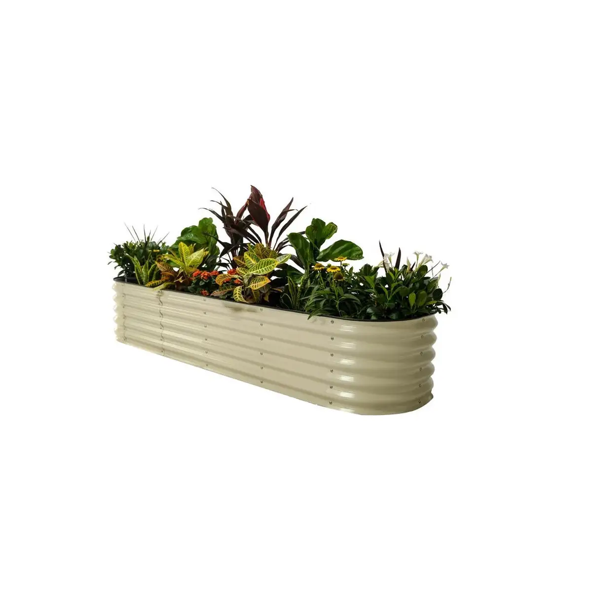 Vego Garden VB9N117W Modular Raised Garden Bed