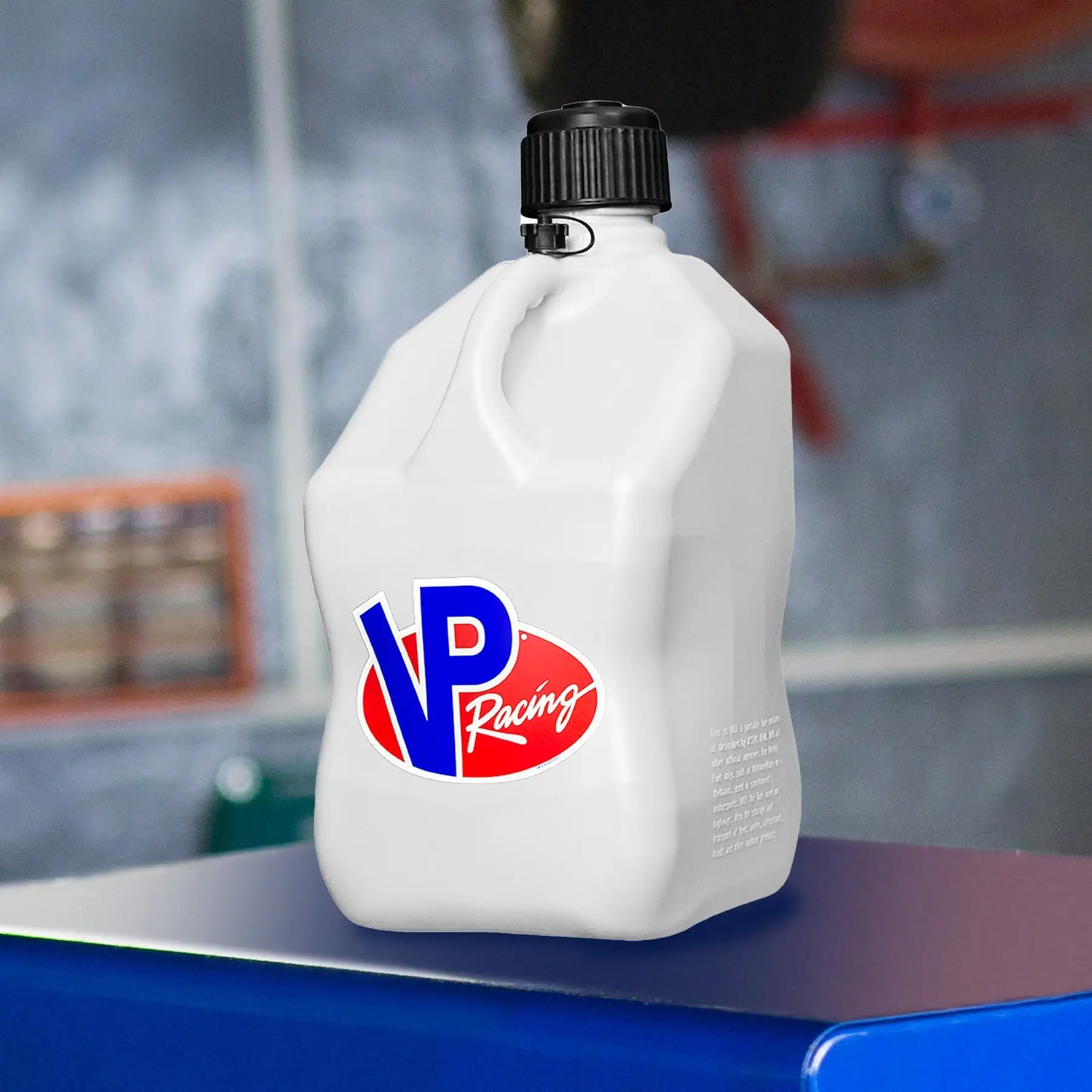 Vp Racing Containers VP Racing 5.5 Gal Motorsport Racing Liquid Container Utility Jug, White ...