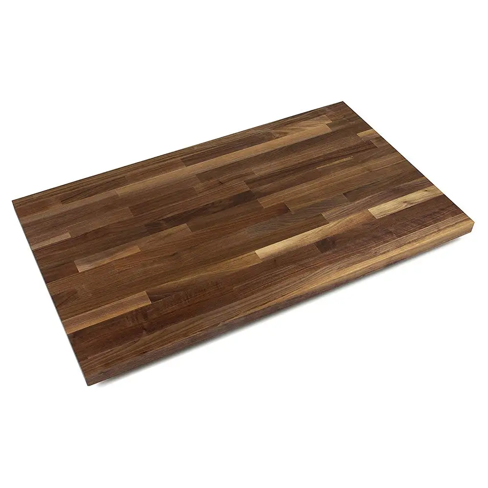 John Boos Blended Walnut Wood Kitchen Cutting Board Island Top Butcher Block