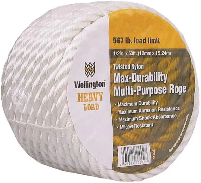 Wellington 11002 Multi-Filament Twisted Rope